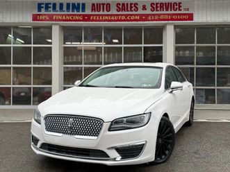 used 2017 lincoln mkz black label