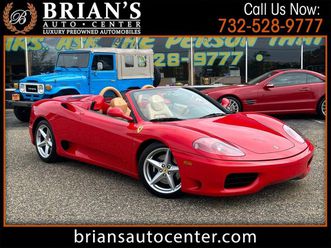 used 2002 ferrari 360 modena spider