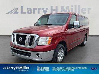 used 2020 nissan nv passenger nv3500 hd sl v8
