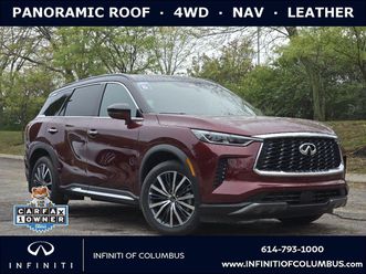 used 2025 infiniti qx60 autograph