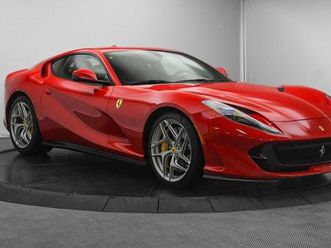 certified 2019 ferrari 812 superfast red