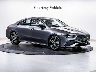 used 2025 mercedes-benz cla 250 4matic