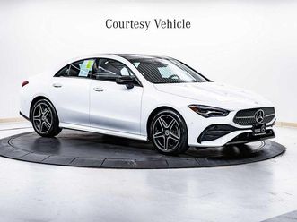 used 2025 mercedes-benz cla 250 4matic