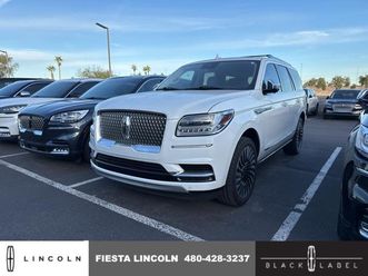used 2021 lincoln navigator black label