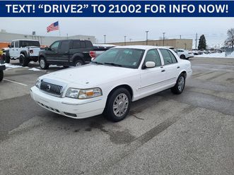 used 2008 mercury grand marquis gs