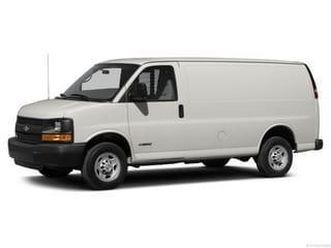used 2013 chevrolet express 2500 work van