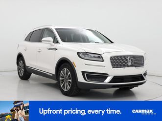 used 2019 lincoln nautilus select