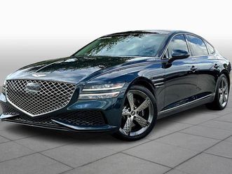 certified 2023 genesis g80 3.5t sport