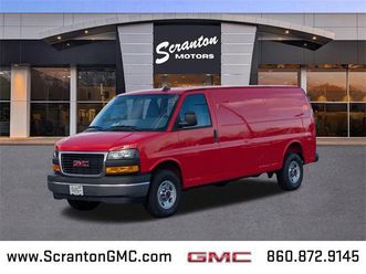 new 2025 gmc savana 3500 rwd 3500 extended wheelbase work van