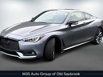 used 2021 infiniti q60 3.0t red sport 400