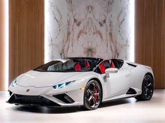 used 2023 lamborghini huracan evo spyder rwd