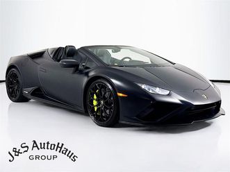 used 2022 lamborghini huracan evo spyder rwd