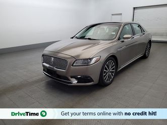 used 2018 lincoln continental select