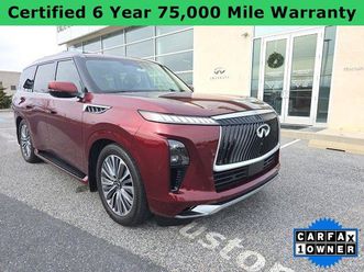 certified 2025 infiniti qx80 sensory