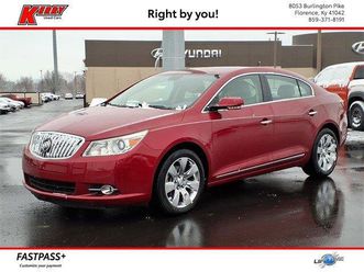 used 2013 buick lacrosse leather