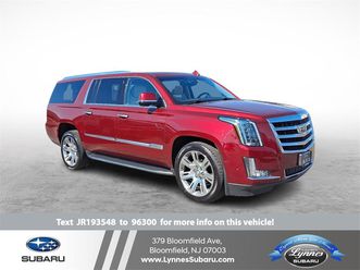 used 2018 cadillac escalade esv luxury