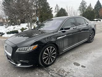used 2018 lincoln continental reserve