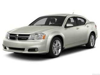 used 2013 dodge avenger se