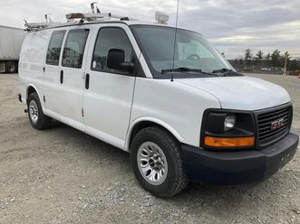 used 2013 gmc savana 1500 work van