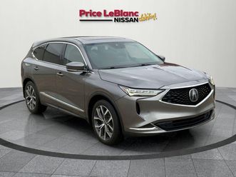 used 2022 acura mdx technology