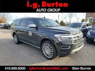used 2022 ford expedition max platinum
