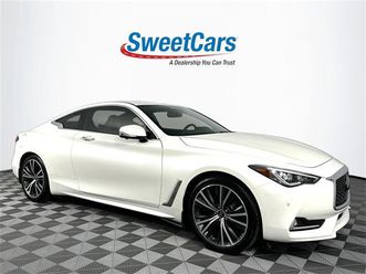 used 2021 infiniti q60 3.0t luxe