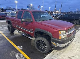 used 2004 chevrolet silverado 2500 ls h/d extended cab