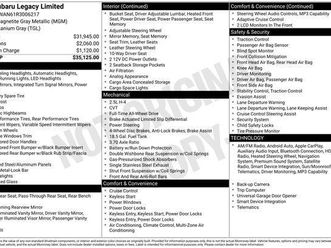 used 2024 subaru legacy