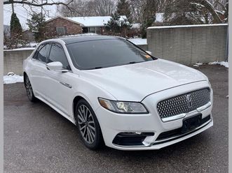 used 2017 lincoln continental select