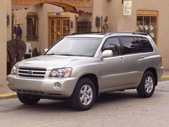 used 2003 toyota highlander limited