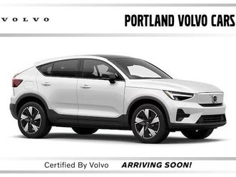 certified 2023 volvo c40 recharge pure electric twin ultimate