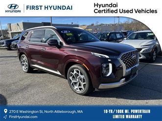 used 2022 hyundai palisade calligraphy