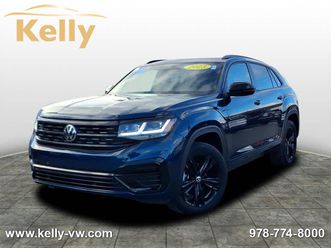 used 2023 volkswagen atlas cross sport 3.6 v6 sel r-line black