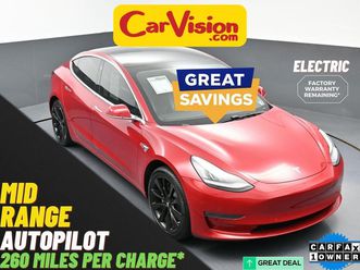 used 2018 tesla model 3 mid range