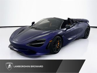 used 2025 mclaren 750s spider