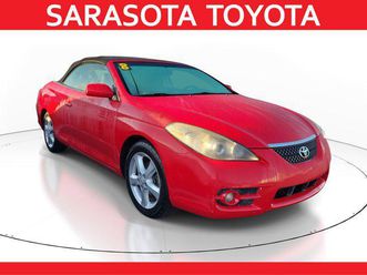 used 2008 toyota camry solara sle