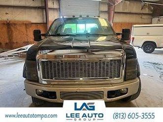 used 2008 ford f-450 king ranch