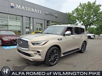 used 2023 infiniti qx80 sensory awd
