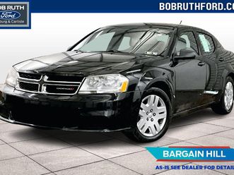 used 2013 dodge avenger se