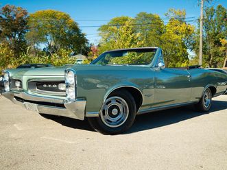 used 1966 pontiac gto convertible