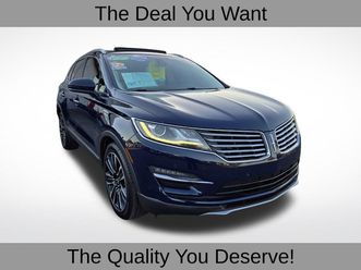 used 2018 lincoln mkc black label