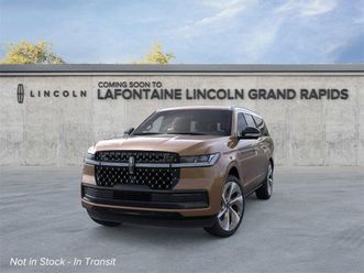 new 2026 lincoln navigator l black label