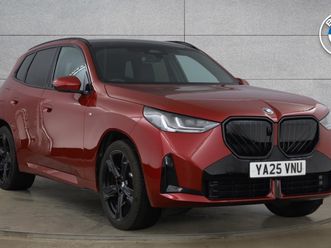 bmw x3 30e xdrive m sport 2.0 5dr