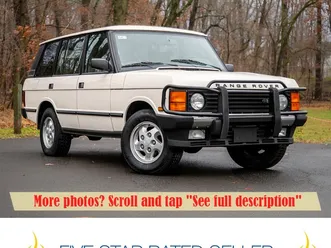 1995 land rover range rover county lwb 73k mi serviced no rust carfax we ship!
