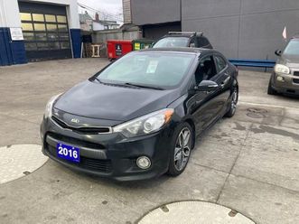 used 2016 kia forte koup 2dr cpe man sx