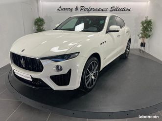maserati levante 3.0i v6 - 430 - bva gransport sq4 - 2ème main - origine monaco - suivi maserati