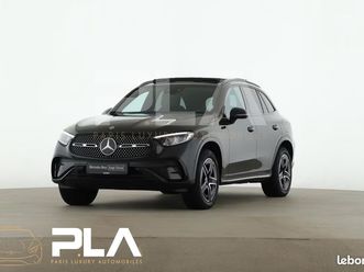 mercedes glc 300 e 4m pack amg + jantes alu 19 pouces + toit pano + 360° + acc