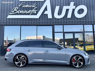 audi rs4 avant 2.9 tfsi 450 ch quattro / toit ouvrant / bang & olufsen / sièges rs