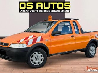 fiat strada pick up 1.9d 60ch (8cv), bvm5 2 portes, 2 places
