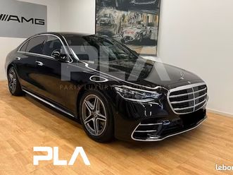 mercedes classe s 580 e long pack amg + pack chauffeur + 360° + hud + acc + top